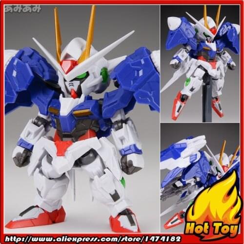 100% Original BANDAI NXEDGE STYLE [MS UNIT] Action Figure - 00 Gundam & 0 Raiser Set from "Mobile Suit Gundam 00"
