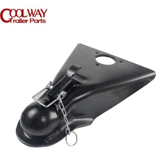 2-5/16 Inch Hitch Ball A Frame Trailer Coupler Coupling Capacity 14000 Lbs V Parts Camper Accessories Caravan Components