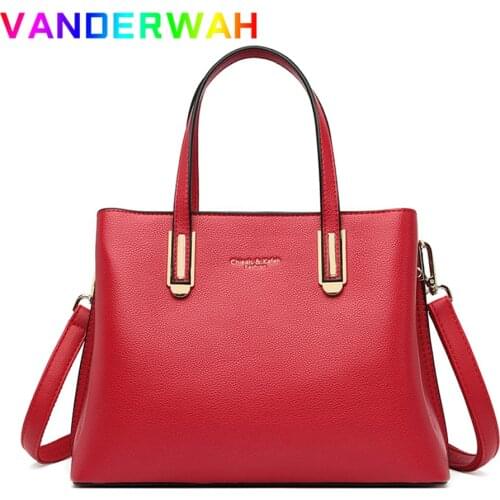 Large Capacity Casual Totes Casual Pu Leather Shoulder Bags for Women 2021 Fashion Ladies Crossbody Bag New Purses and Handbags