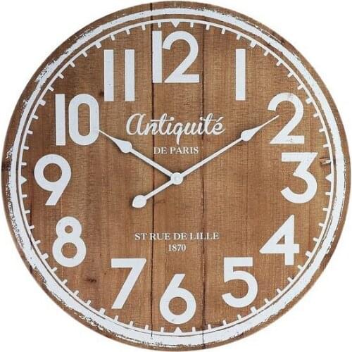 Watch MDF Wood/Metal (4,5 x 68 x 68 cm)