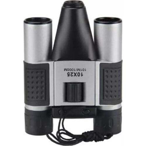 Digital camera long-distance binoculars photo camera video 10X25 binoculars TF card reader computer camera