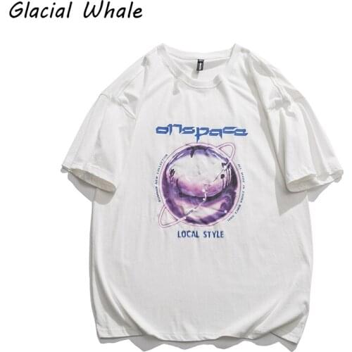 GlacialWhale T-shirts Men New Summer Tops Graphic T Shirts Hip Hop Japanese Streetwear Harajuku Casual Oversized T Shirt For Men