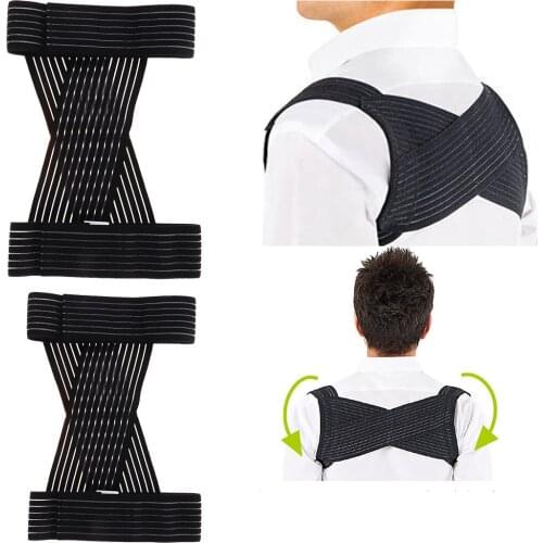 Posture Corrector Belt Comfortable Upper Back Support Brace for Men