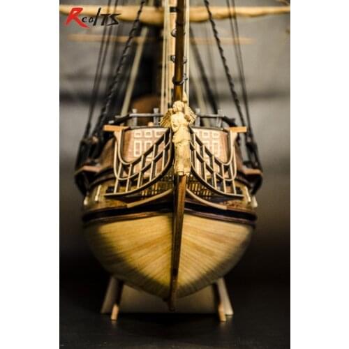 RealTS Model ship kits 1/48 scale Black Pearl model ship kit large scale wood ship kit