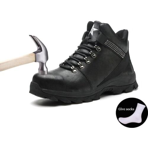 Mens Sneakers Winter 2020 Hiking Shoes Indestructible Hunting Boots Protective Shoes Men Boots Waterproof Safty Protection Shoe