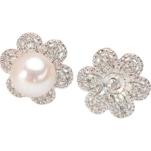 New Fashion Factory Price High Quality Silver Stud Earrings Accessories For Women Jewelry Present