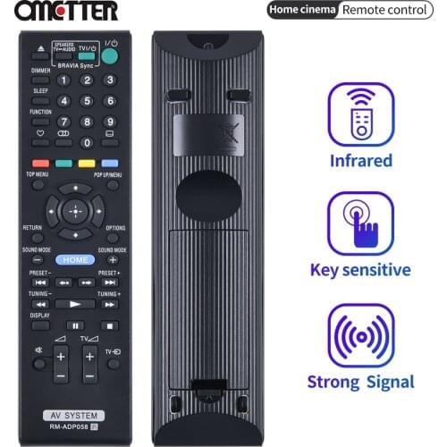 Suitable for Sony AV remote controlRM-ADP058 RM-ADP054 RM-ADP059 RM-ADP060 BDV-E77 BDV-E690 HBD-EF200 HBD-F700 HBD-N9100 N9100W
