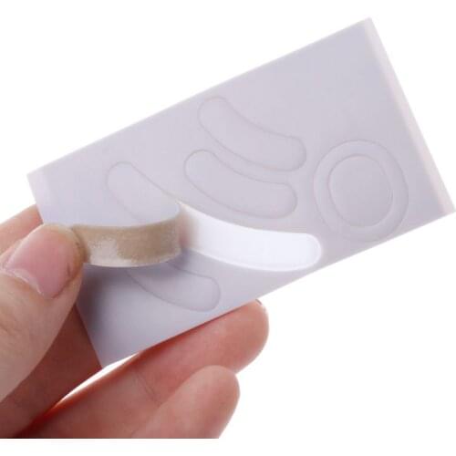 LX9B 1 Set 0.6mm Thickness Replace White Curve Edge Mouse Feet Mouse Skates for logitech G Pro Wireless Mouse