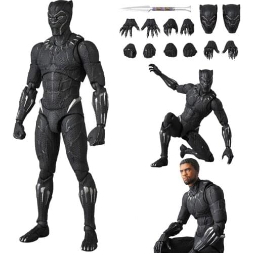 In Stock 1/12 Scale Collectible Panther King Wakanda T'CHALLA Full Set 6 inch Action Figure Model for Fans Holiday Gifts