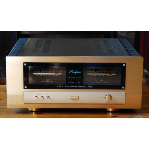 1:1 Copy Accuphase A45 Direct Engraving Circuit, Seiko-made Pure Class A Power Amplifier 90W*2