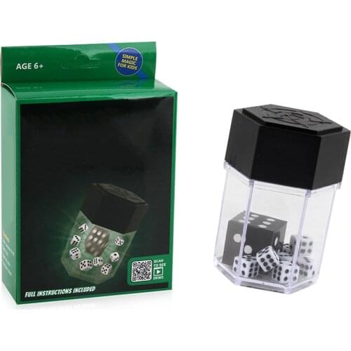 1pcs Magican Trick Toys Big Explode Explosion Dice Close Up Funny Trick Joke Prank Toy Children Kids Gift Magican Trick Toys