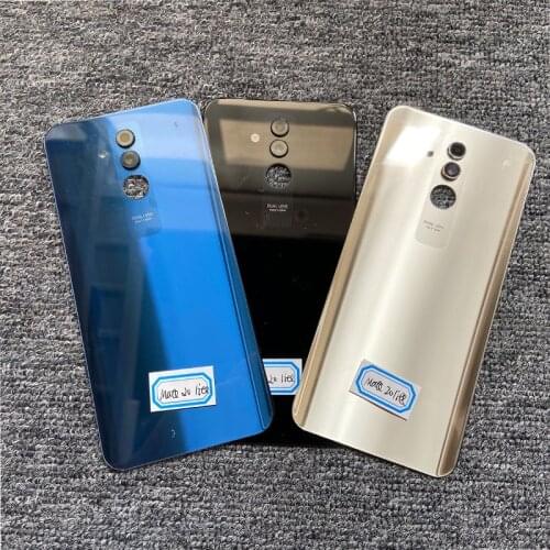 10/PCS Replacement Battery Cover Back Glass Housing Case Rear Door Glossy With Camera Lens Adhesive For Huawei Mate 20 Lite