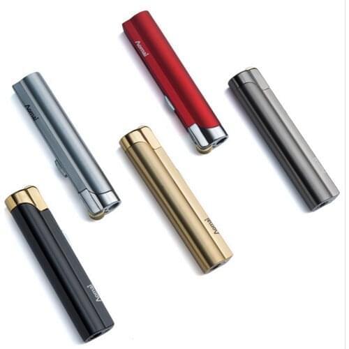 2PCS Refillable Windproof Butaine Gas Lighter