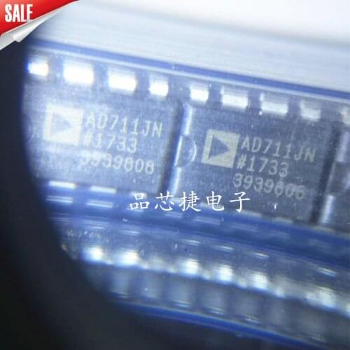 5/PCS NEW Ad711jnz Silk Screen Ad711jn Dip-8 Precision Operational Amplifier IC Chip Brand New & Original Spot
