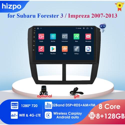 Carplay 4G Plus For Subaru Forester 3 SH 2007 - 2013 For Subaru Impreza GH GE 2011 Car Radio Player Navigation No 2din 2 din dvd