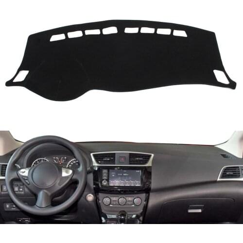 Car Dash Mat Dashboard Cover Dashmat For Nissan Sentra 2013-2018 LHD