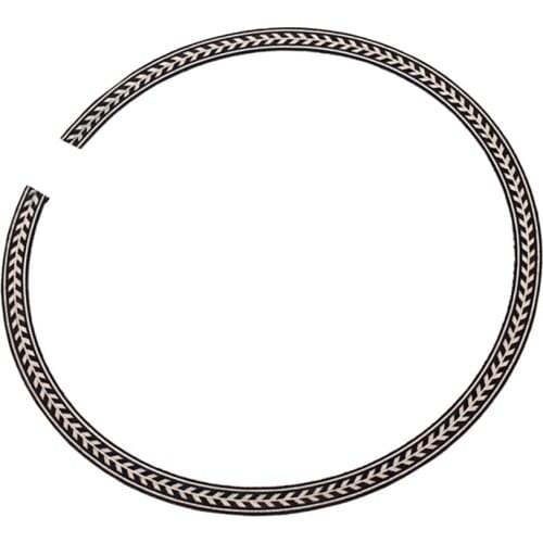 Tooyful Acoustic Guitar Rosette Soundhole Ring Inlay Sticker Self-adhesive for Guitar Accessories