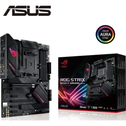 NEW For ASUS ROG STRIX B550-F GAMING (WI-FI) Motherboard Socket AM4 M.2 nvme ssd For AMD B550 Original Desktop Mainboard