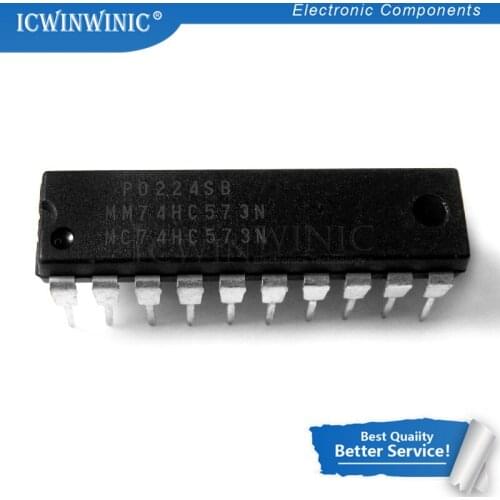 10PCS SN74HC573AN DIP20 HD74HC573P DIP 74HC573AN 74HC573 SN74HC573N DIP-20 new and original IC