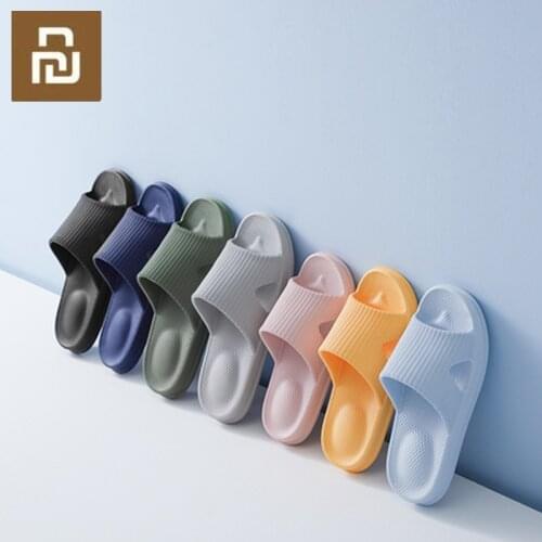 Men Women Couples Flat Slippers Summer Flip Flops Sandals Household Casual Bath Slip On Slides With Bulge Massage Dot Smart Home