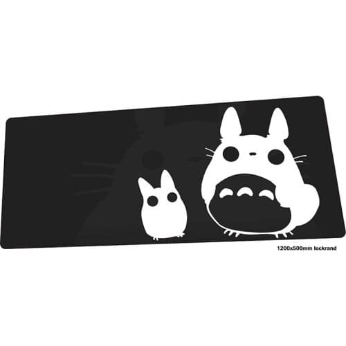 Tonari no Totoro mouse pad gamer Customized 120x50cm notbook mouse mat gaming mousepad Personality pad mouse PC desk padmouse
