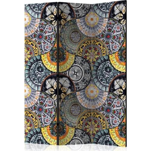 Windbreak-Painted sleeves Exoticism [Room Dividers]