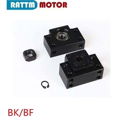 1set Ballscrew End Supports BK10 BF10 BK12 BF12 BK15 BF15 BK17 BF17 BK20 BF20 BK25 BF25 For SFU1605,2005,2010