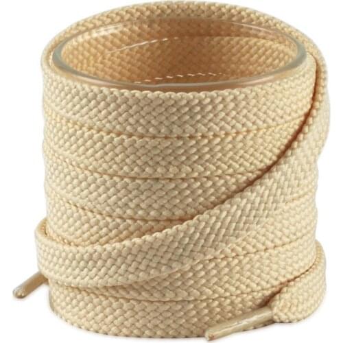 1 Pair Double Flat Laces High Quality Polyester Shoelaces Fashion Sports Casual Shoe Lace Solid Flat Shoelace 26Colors