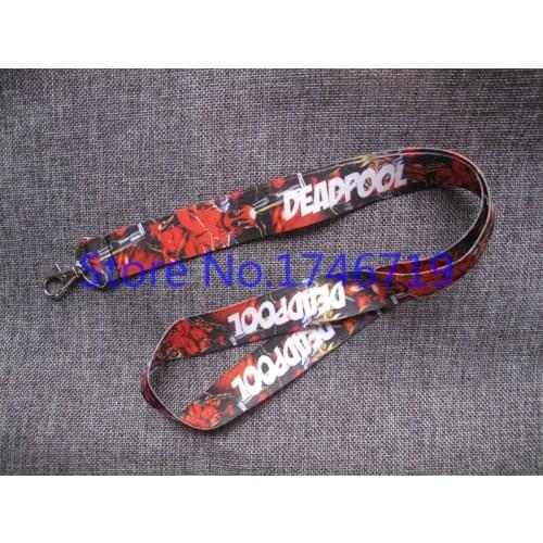 20 Pcs Deadpool Mobile Phone Neck Straps Neck Strap Keys Camera ID Card Lanyard SS10