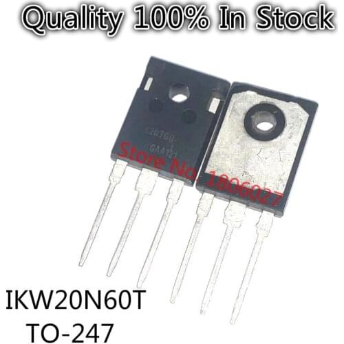 5PCS/lot IKW20N60T K20T60 TO-247 600V 20A Spot hot sale