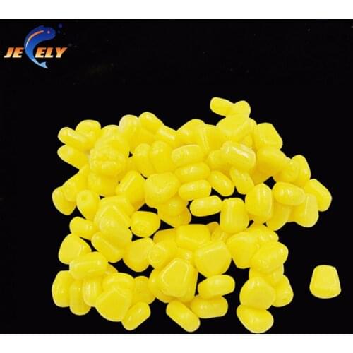 Artificial Soft Lures Corn Pop-up Floating Fishing Tackle Lures Bait For Corase Carp Catfish Fishing 50pcs