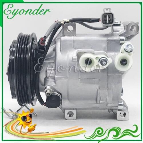 A/C AC Air Conditioning Compressor Cooling Pump SASC06C clutch 4PK Pulley with coil for TOYOTA Corolla