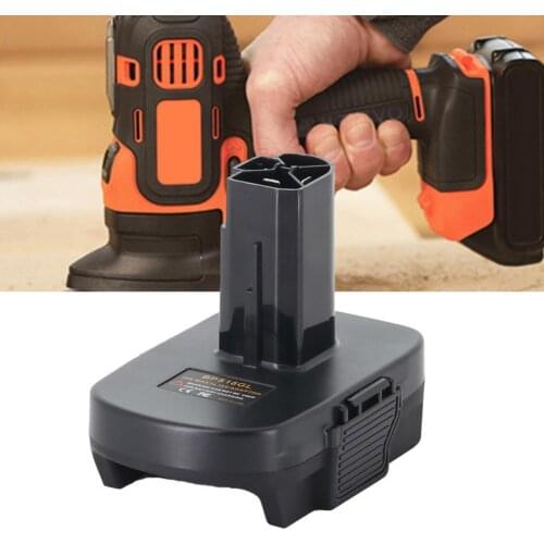 DM18RL Battery Converter Adapter USB DM20ROB for RYOBI Convert DEWALT 20V Milwaukee M18 to 18V Battery Adapter Plastic