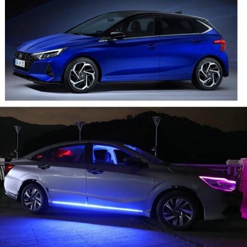 Remote Car Door Decorative Mood Lighting For hyundai i20 i40cw Matrix Santa Fe creta Sonata Terracan Veloster Trajet