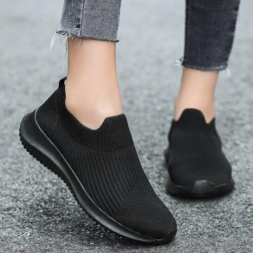 Women Sports Shoes Platform Breathable Casual Sneaker New Womens Sneakers Women Shoe Fashion Air Mesh Plus Size Female Trendy