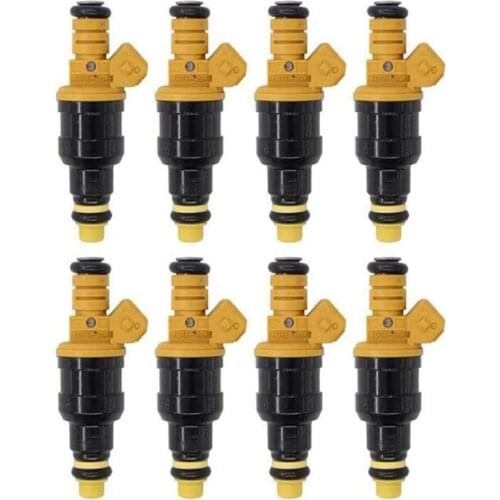 Set 8 Flow Matched Fuel Injectors for Ford F150 F250 4.6 5.0 5.4 5.8 0280150943