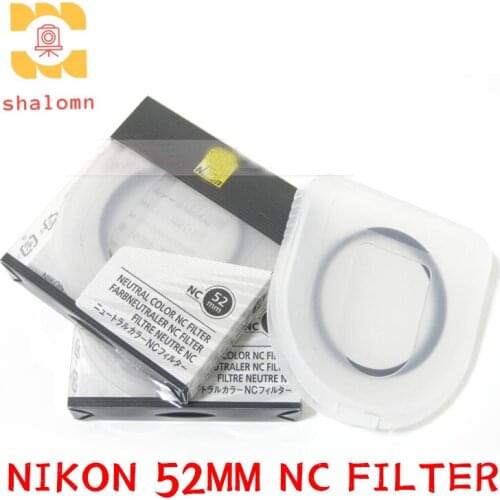 New Original 52mm NC UV Filter For Nikon 35 2D 50 1.2 50 1.4D 50 1.8D 18-55 Camera Lens