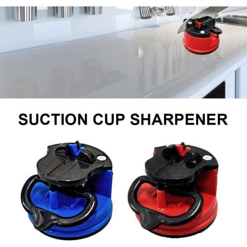 Knife Sharpener With Non-Slip Suction Cup Professional Kitchen Knife Sharpener Scissor Sharpener For Kitchen, Camping Dropship