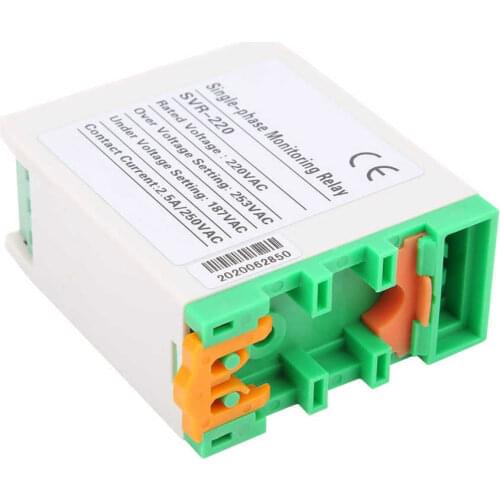 Dc dc voltage converter frequency converter SVR‑220 Single‑Phase Voltage Monitoring Relay 3LEDs Overvoltage Undervoltage