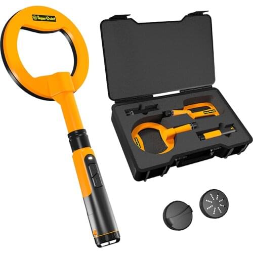 Handheld Metal Detector Underwater Pulse Waterproof Metal Detector Treasure Hunter LED Lighting Alarm 3 In 1 Square Round Probe