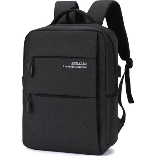 Anti thief USB Bagpack 14 Inch Laptop Backpack For Women Men School Bag For Female Male Travel Mochila feminina D277