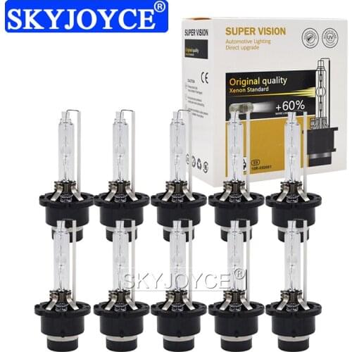 SKYJOYCE Wholesale 10PCS Car Headlight Bulbs 35W Xenon D2S D2 D2R D4 D4R D4S HID Bulb Car Headlamp Light 4300K 5000K 6000K 8000K
