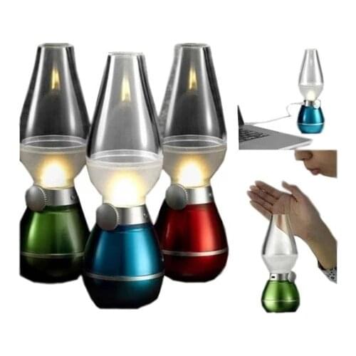 Modern New Magic Night lamp Touch Blown Led Desktop Gas lamp Desk lamp