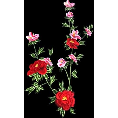 Embroidery Flower Sew On Patch Applique diy Crafts Stiker for Jeans Hat Bag Clothes Accessories Badges