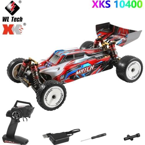 WLtoys 104001 Rc Car 1:10 4WD Drive Off-Road 2.4G High Speed Radio Control Car Climbing RC Cars 1/10 Toys Vehicle