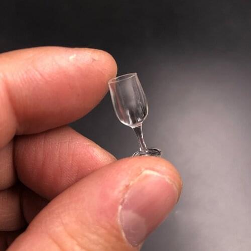 1/6 Scale Mini Red Wine Bottle Models for 12''Body Scene Accessories DIY