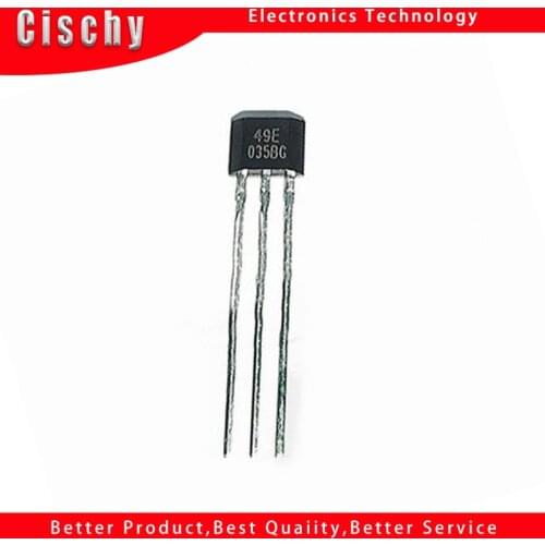 10pcs 49E Hall element SS49E OH49E Hall sensor Hall Effect Sensor new