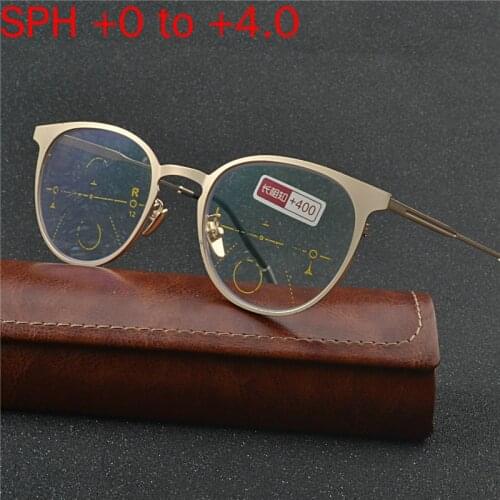 2020 Anti-blue Progressive Reading Multifocal Reading Glasses Men Women Presbyopia Hyperopia Multifocal Computer Sunglasses NX