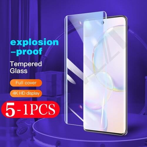 5-1Pcs protective film for Honor view 30 pro plus 30s 30i 20s 20i 20 Youth tempered glass V40 lite 50 SE phone screen protector