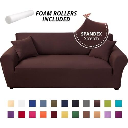 Elastic Cover for Sofa Modern Sofa Cover for Living Room Spandex Stretch Corner Couch Slipcover Sectional 1/2/3/4 Seat